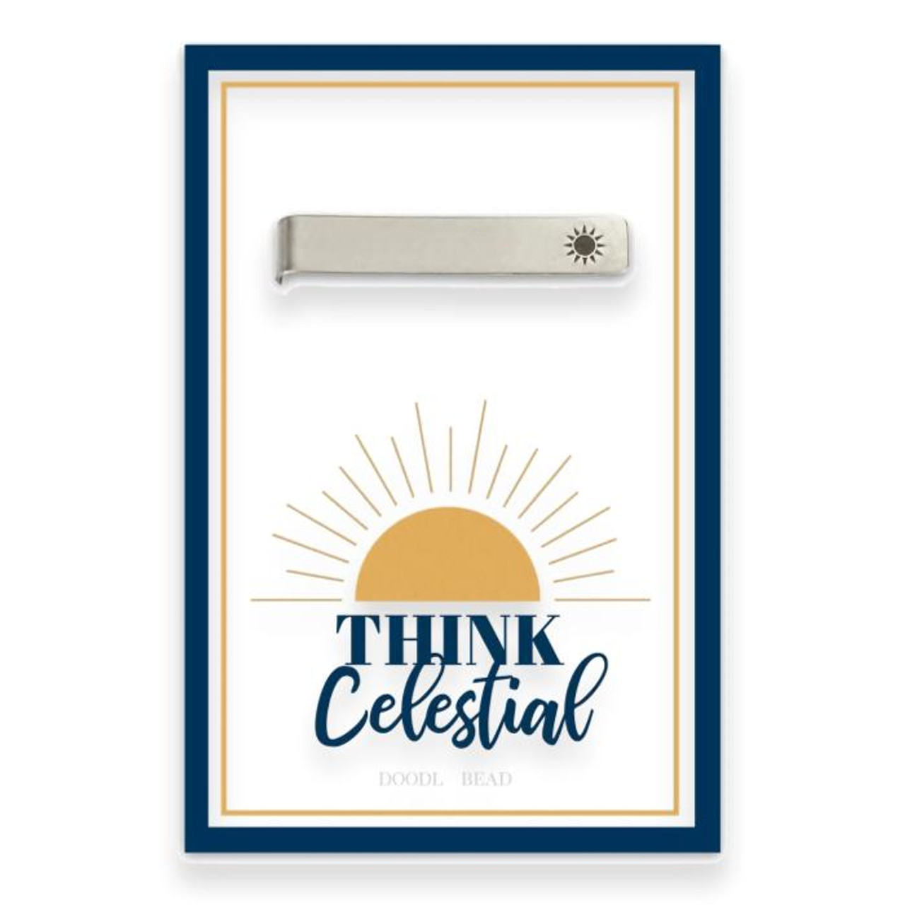 Think Celestial Sun Tie Bar