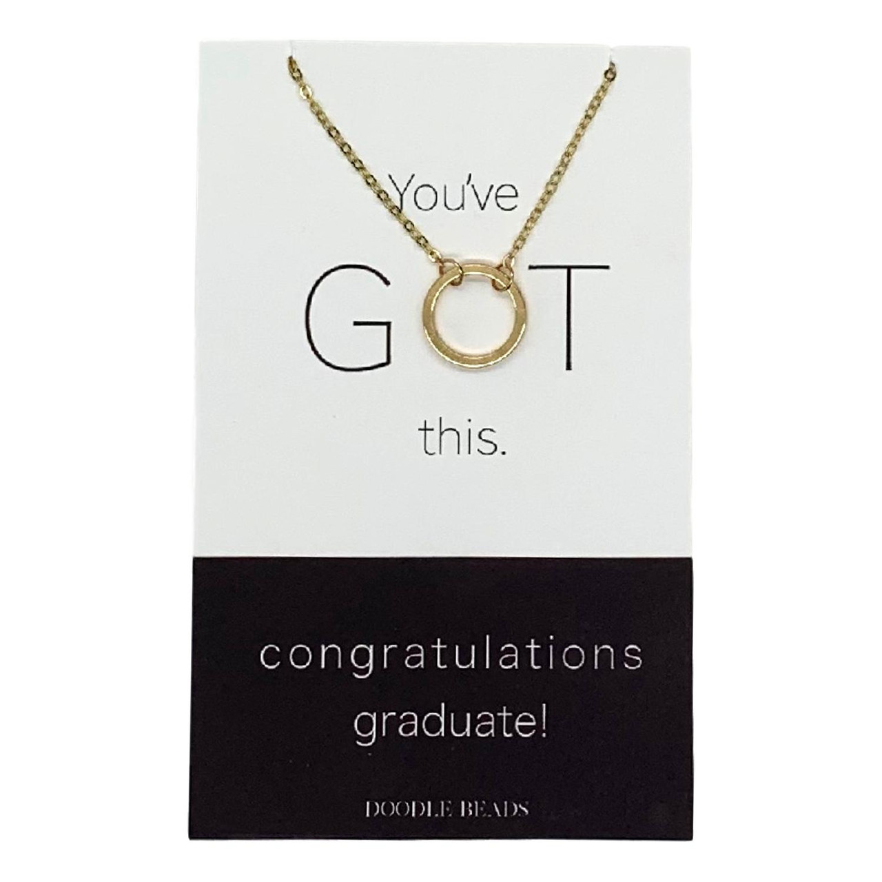 You’ve GOT This Graduation Necklace