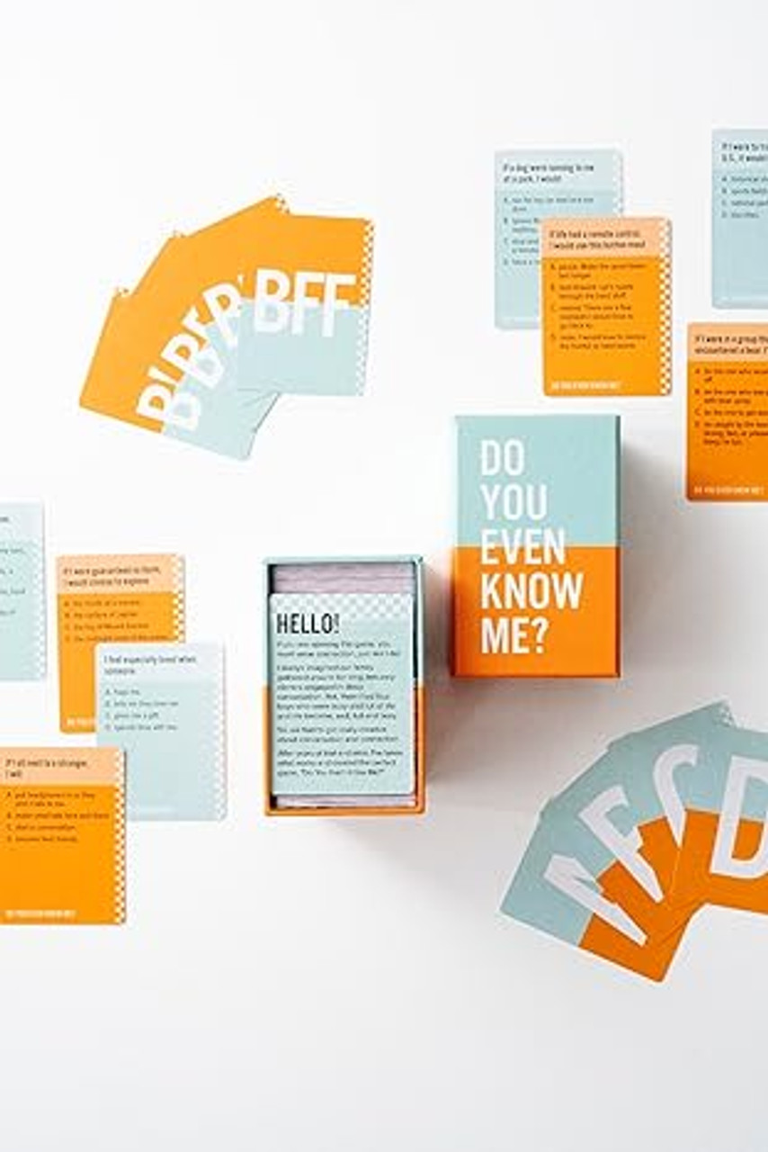 Do You Even Know Me? - Card Game