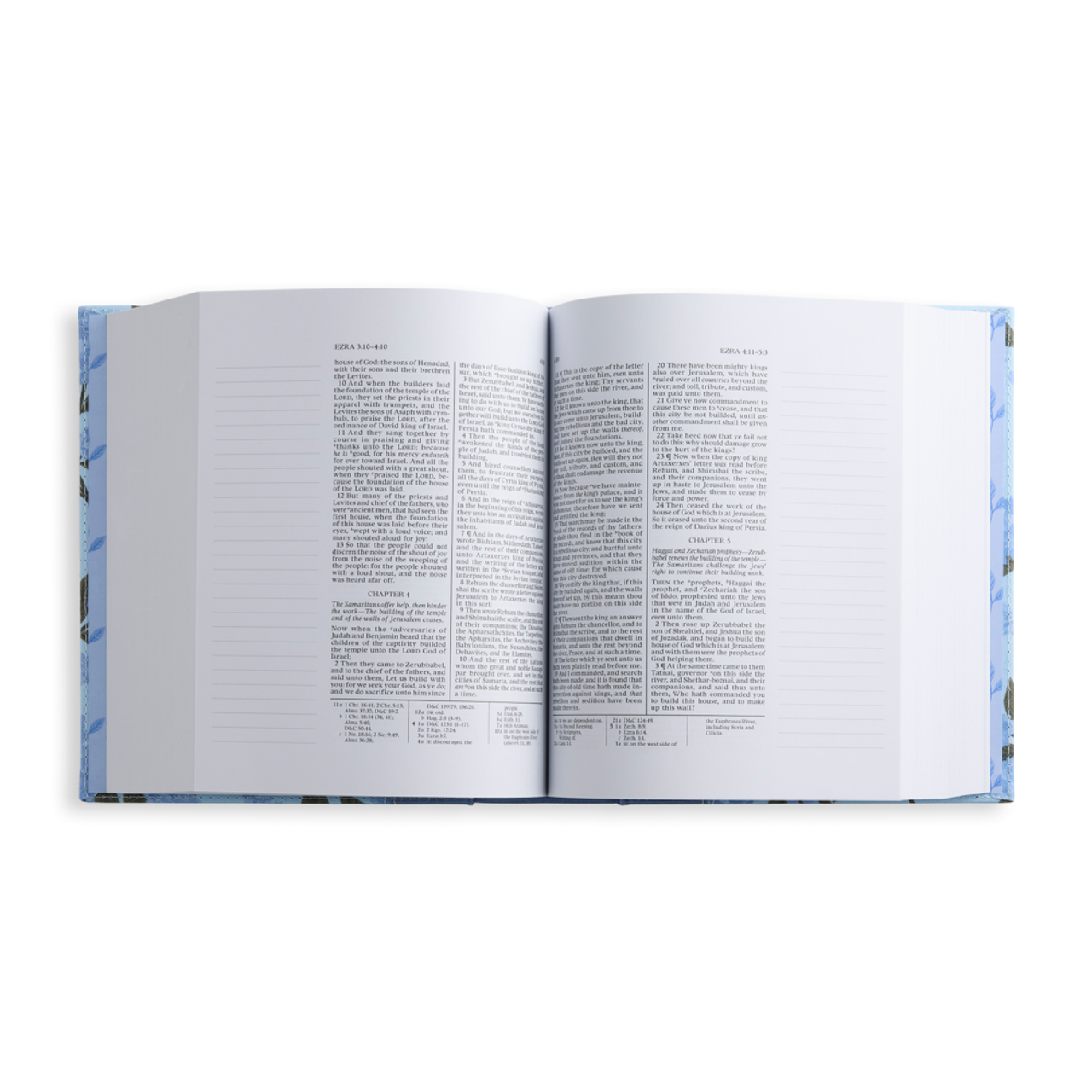 The Old Testament Journal Edition Blue Floral (Hardcover) The Old Testament Journal Edition Blue Floral (Hardcover)