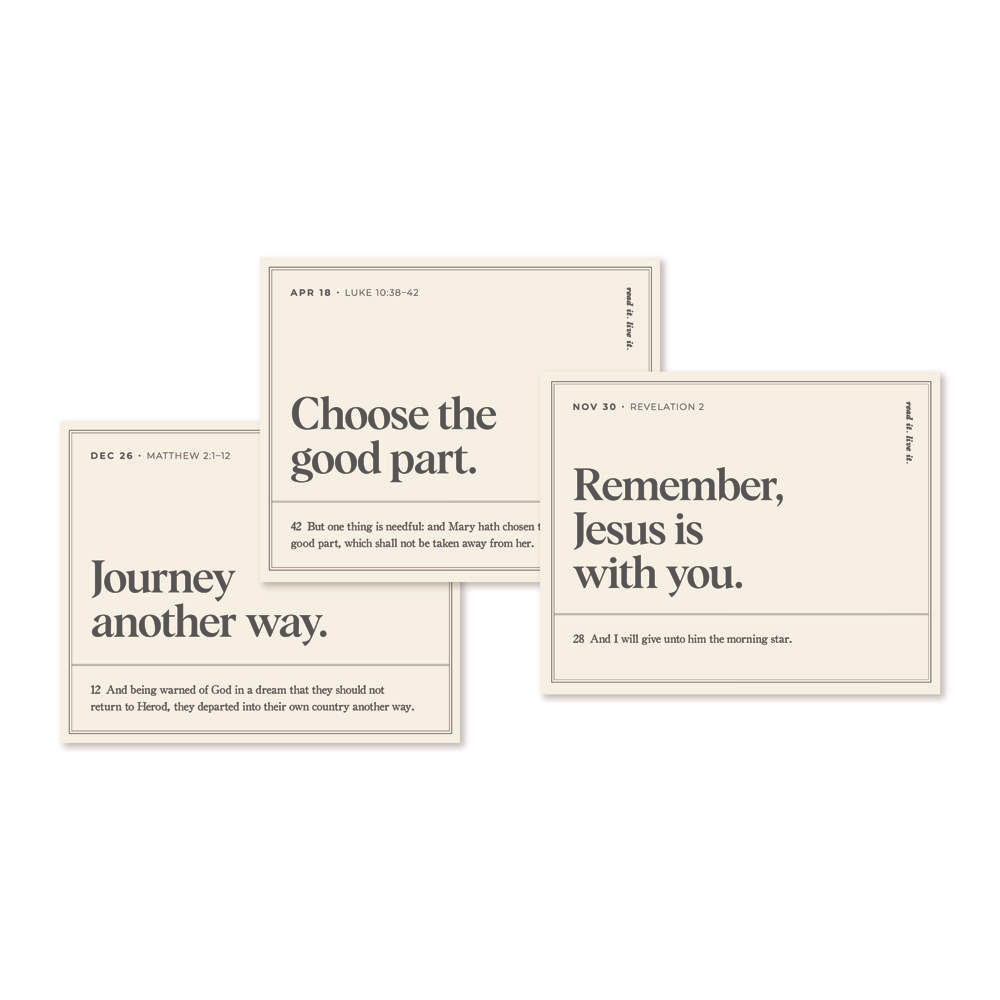 Don't Miss This 2027 New Testament Desk Calendar