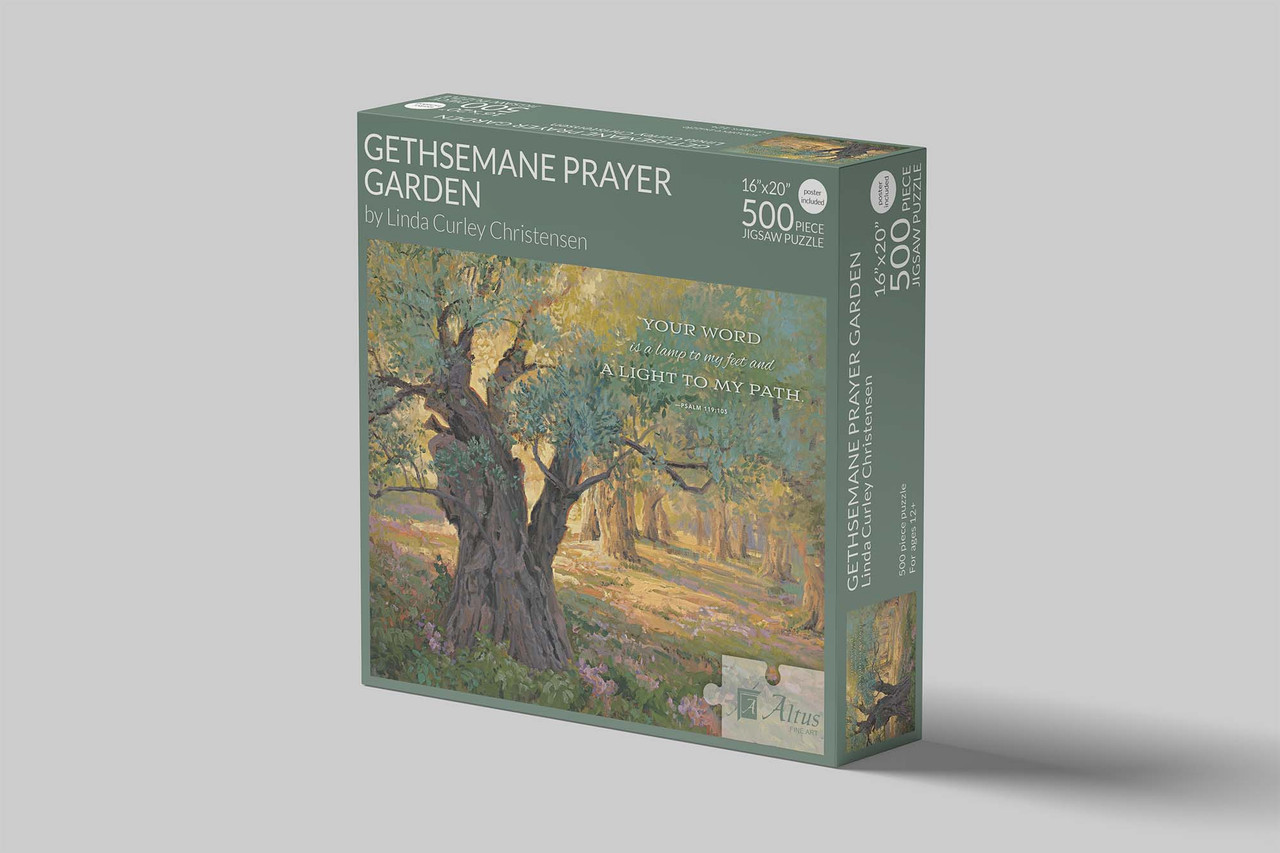 Gethsemane Prayer Garden Puzzle 500 Pieces
