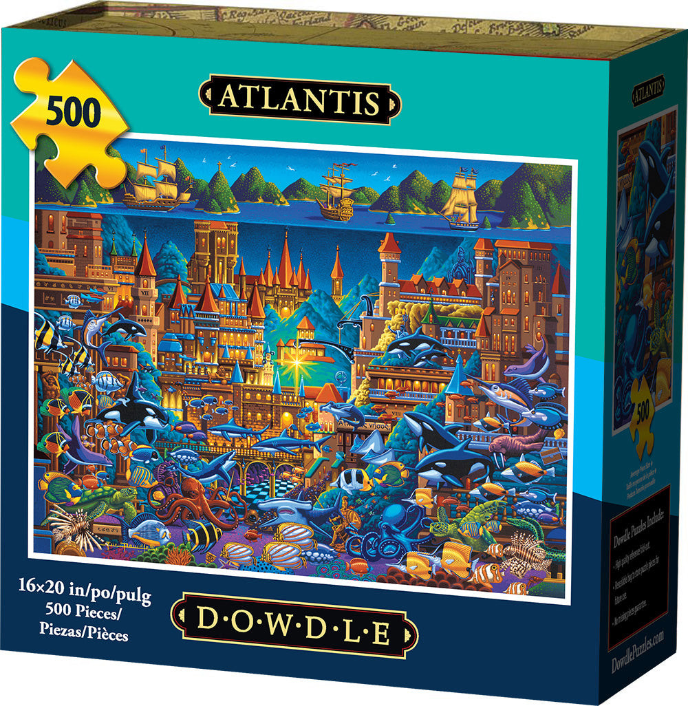 Atlantis 500 Piece Puzzle