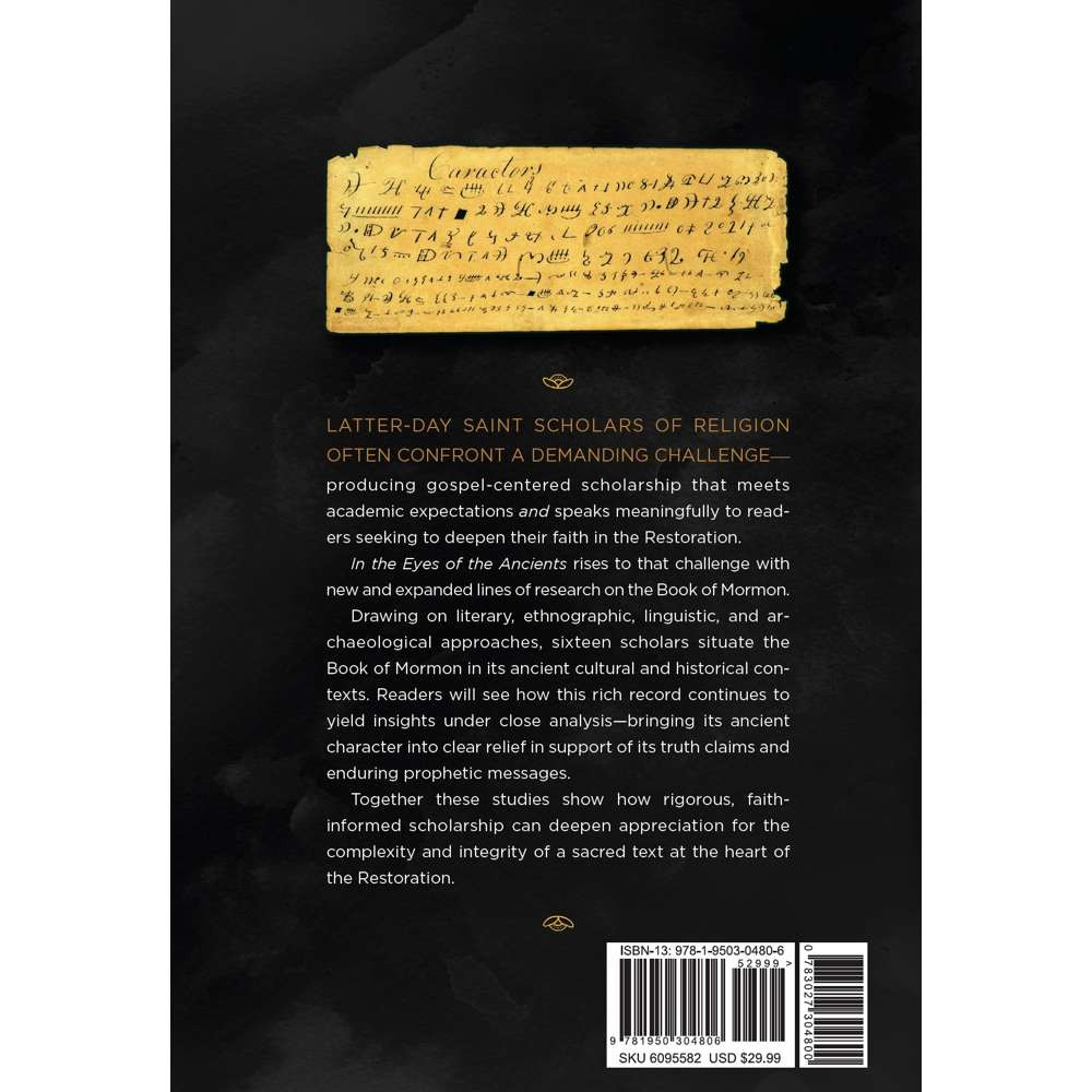 In The Eyes Of The Ancients: Historical Perspectives on the Book of Mormon