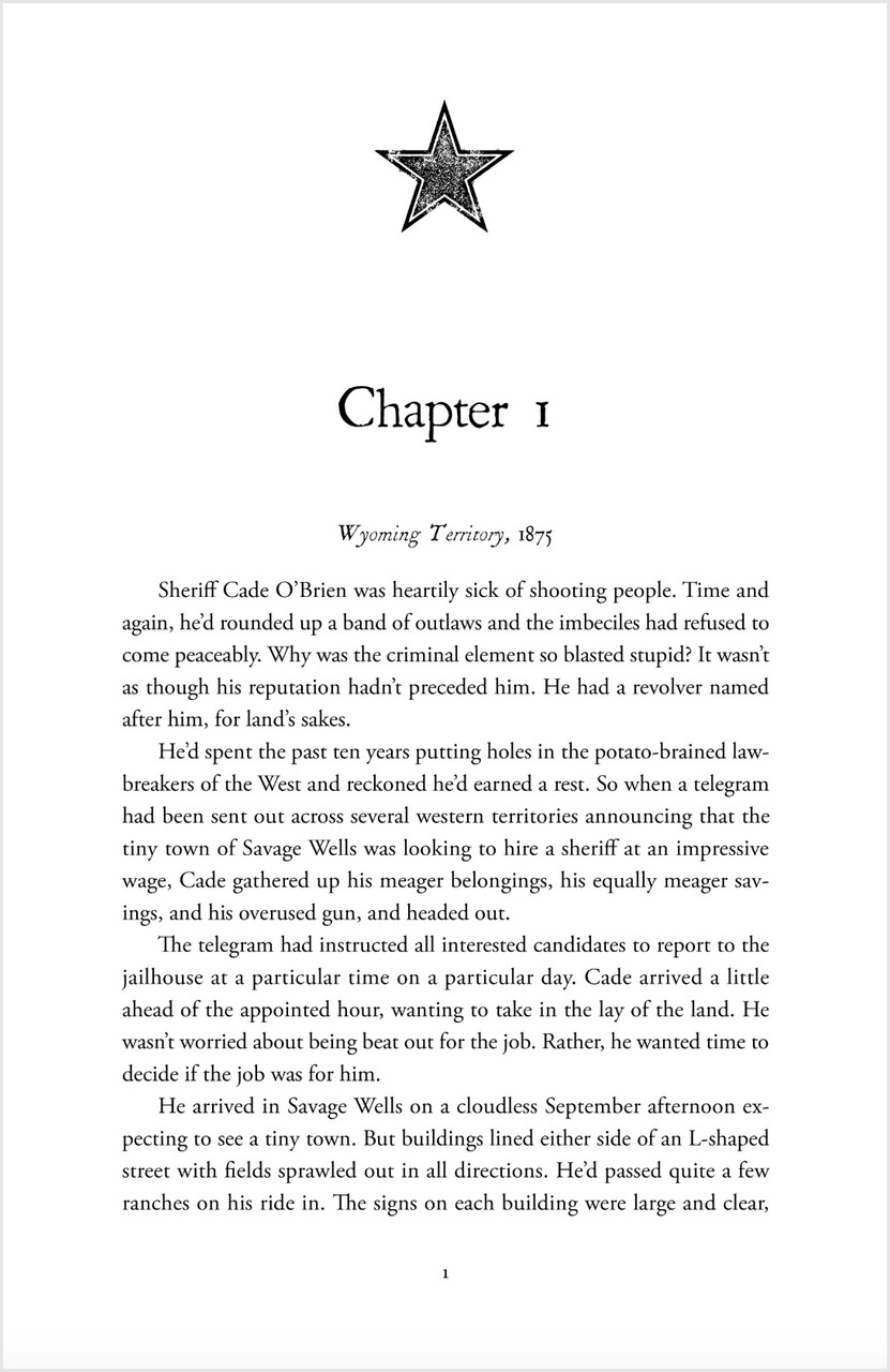 The Sheriffs of Savage Wells (Movie Tie-in) (Paperback)