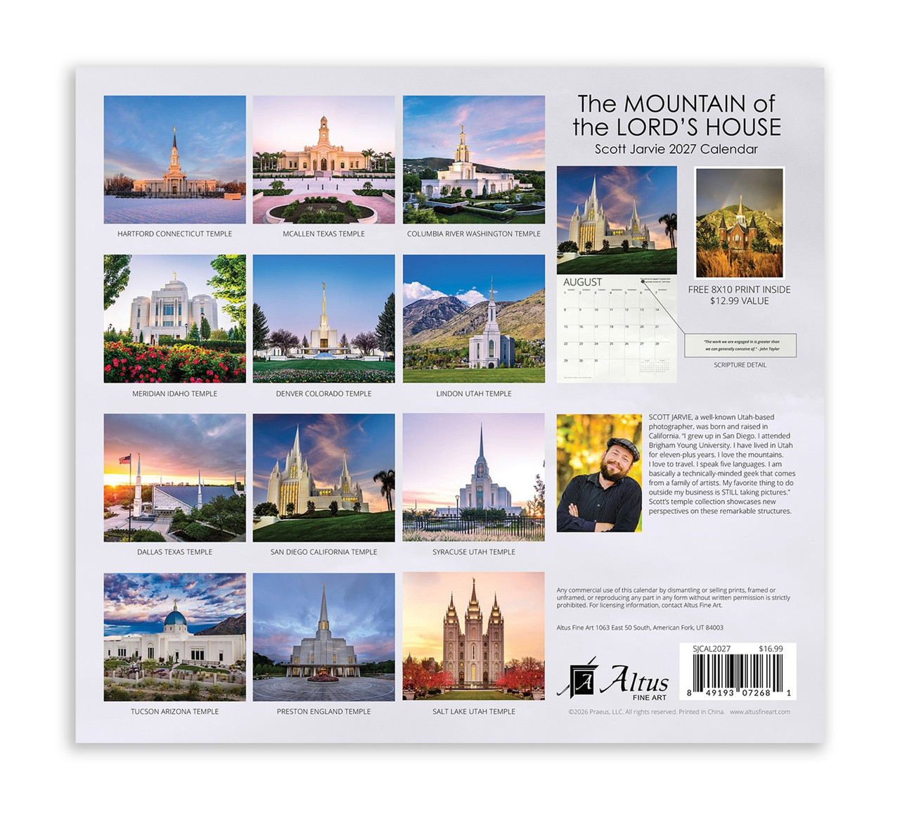 2027 Calendar: The Mountain Of The Lord's House