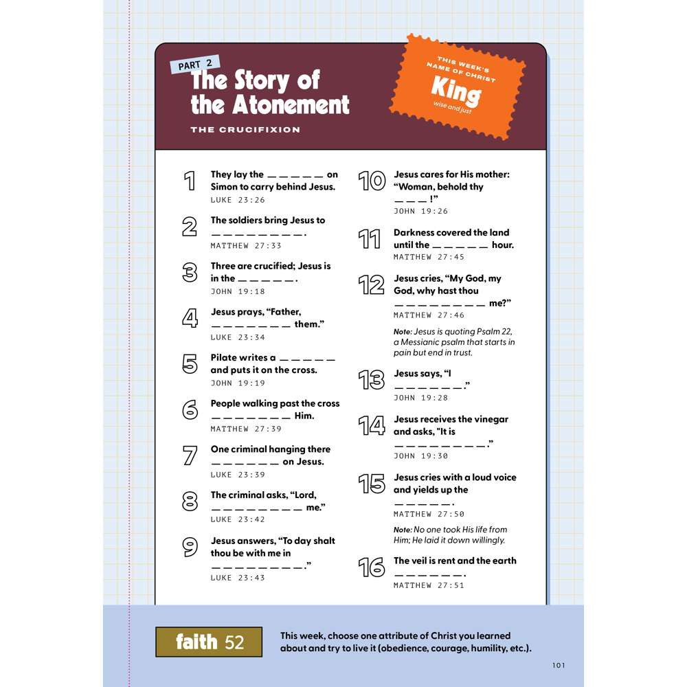 Faith 52 Teens Study Guide New Testament 2027