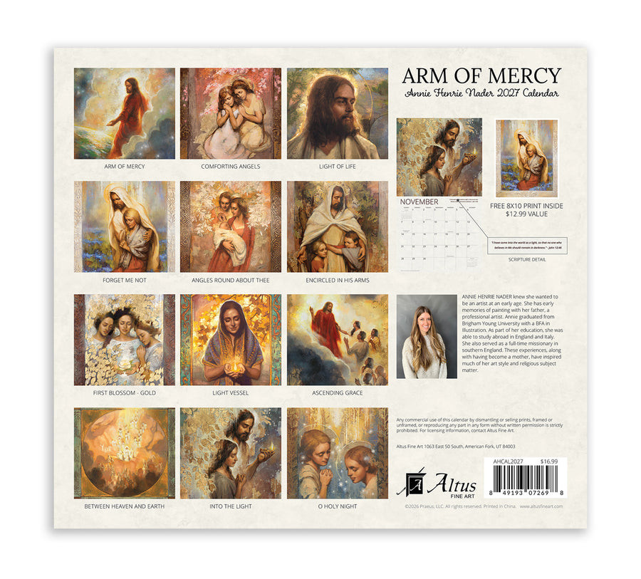2027 Calendar: Arm of Mercy