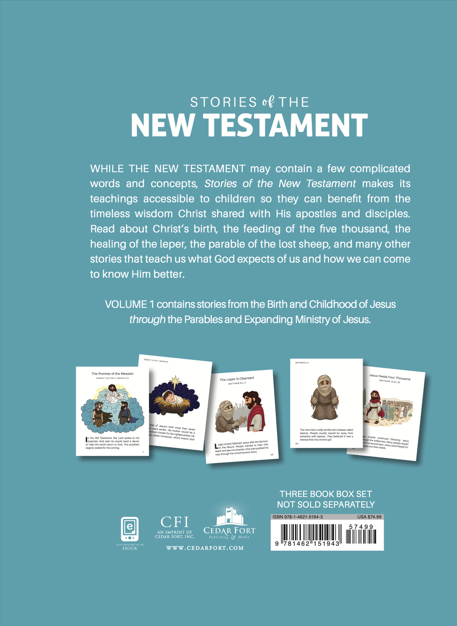 Stories of New Testament For Kids - Box Set