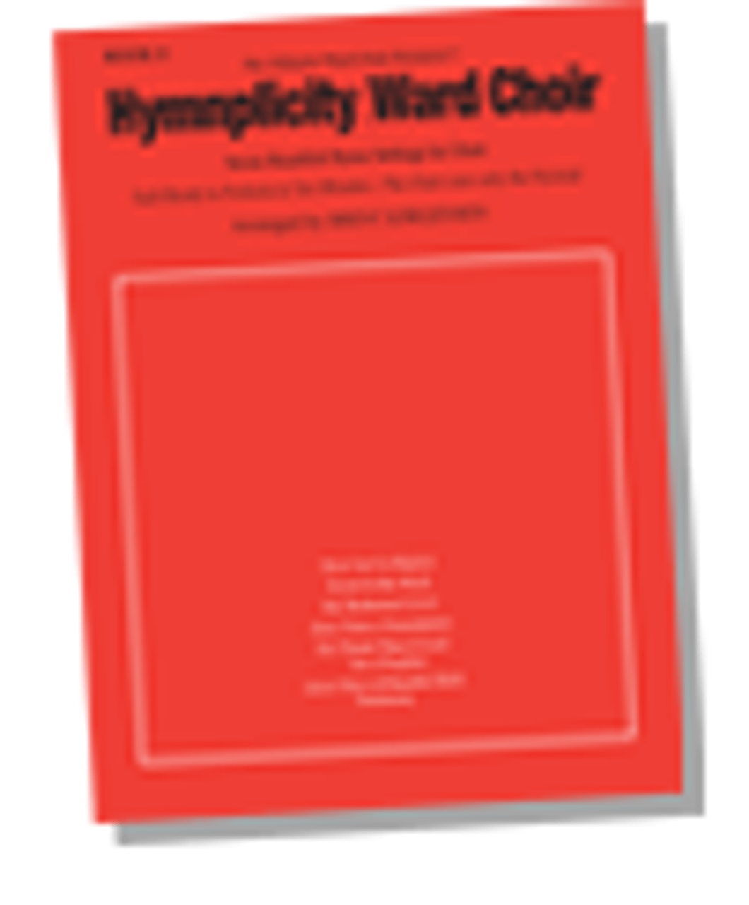 Hymnplicity Ward Choir - Book 8