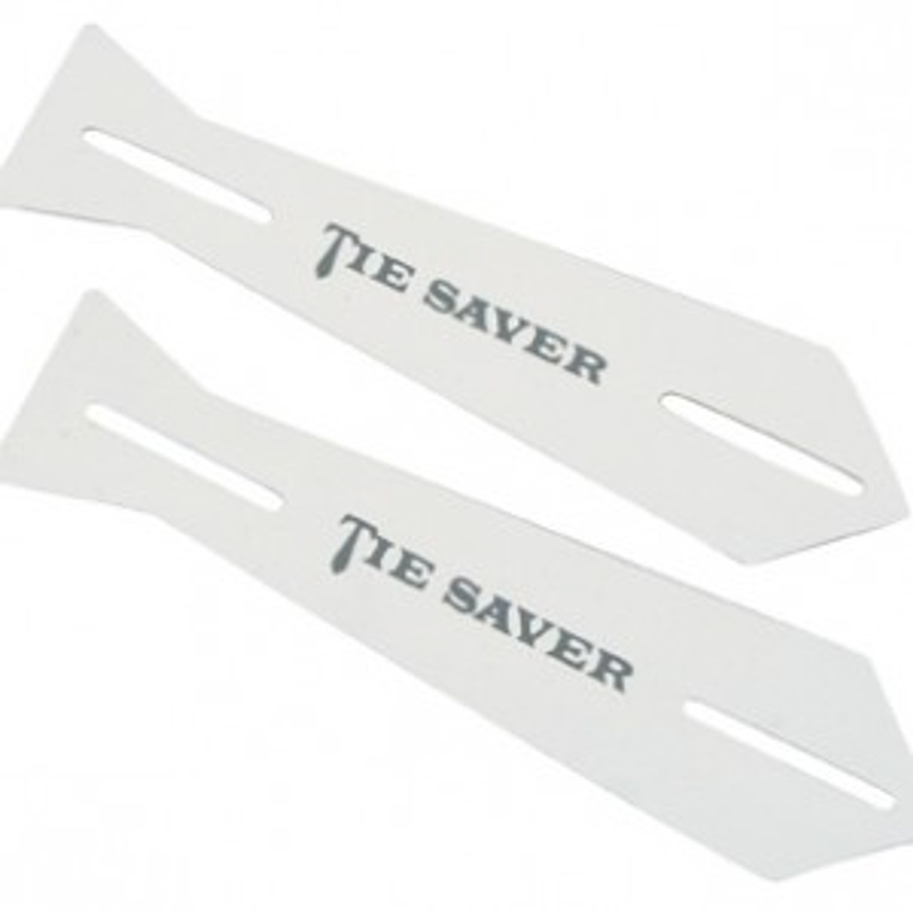 White 2pk Tie Saver *