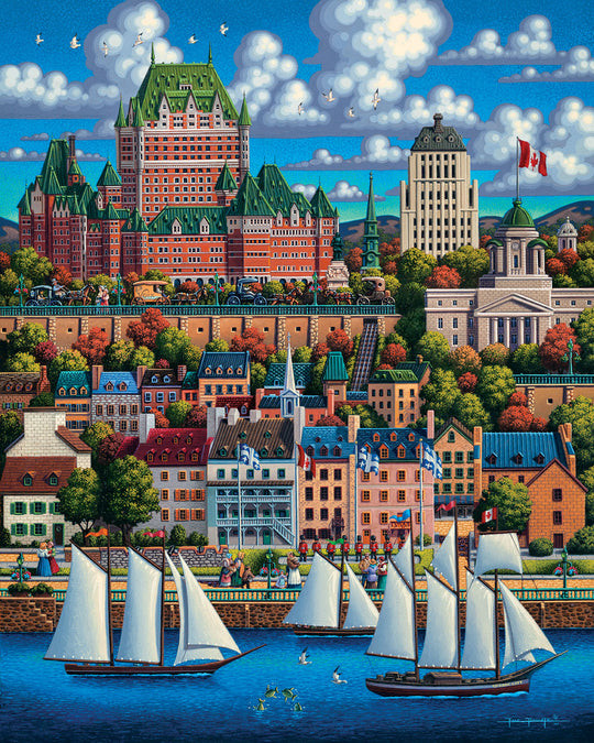 Québec City Puzzle (500 Pieces) - Cardston Book Shop