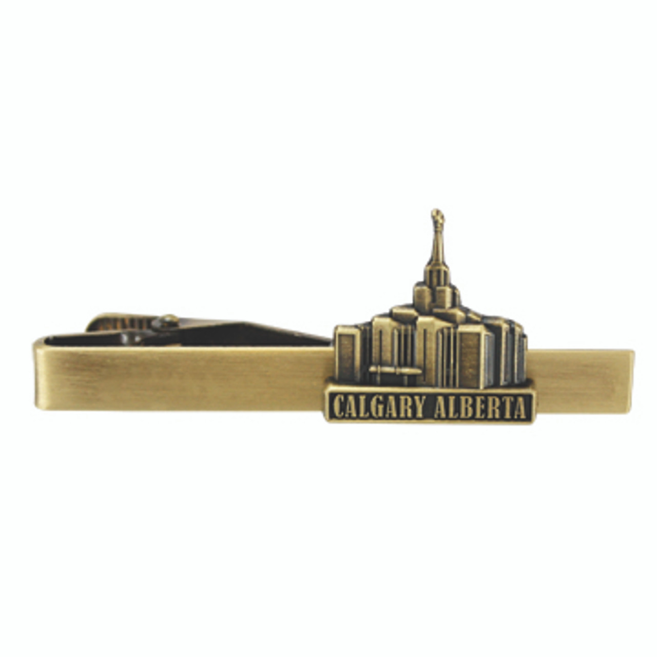 Calgary Alberta Temple Tie Clip Gold *