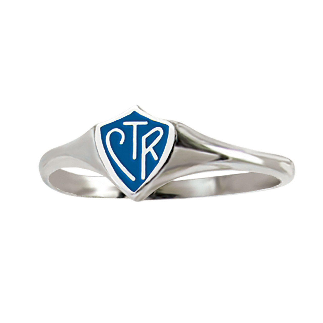 Mini " Classic Design" CTR Ring - Blue (Stainless Steel)*