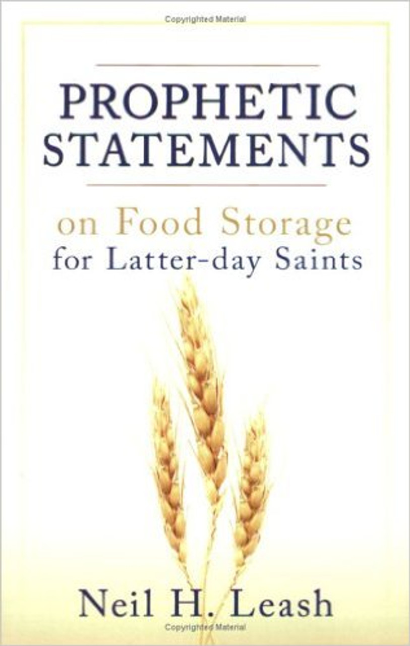 Prophetic Statements on Food Storage (Paperback) *