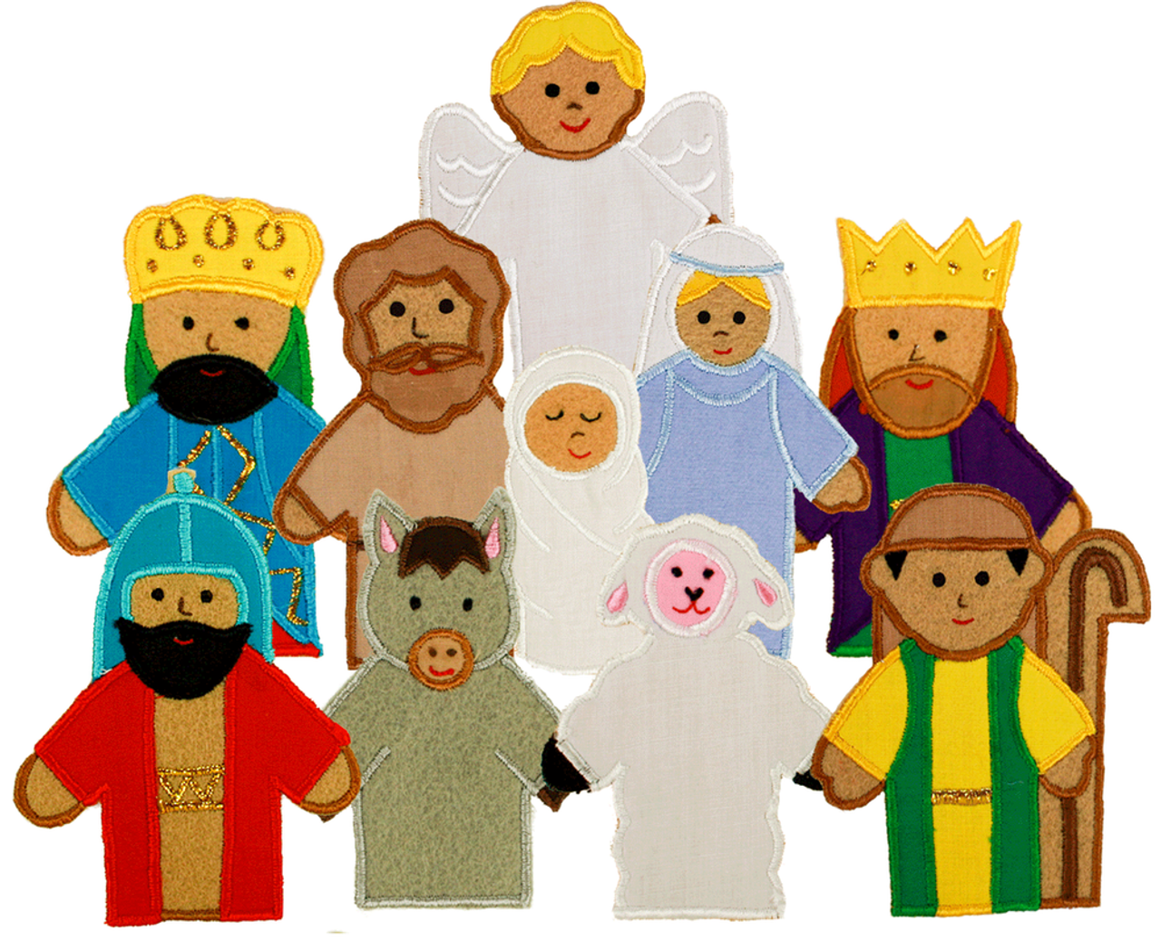 Nativity Finger Puppets*