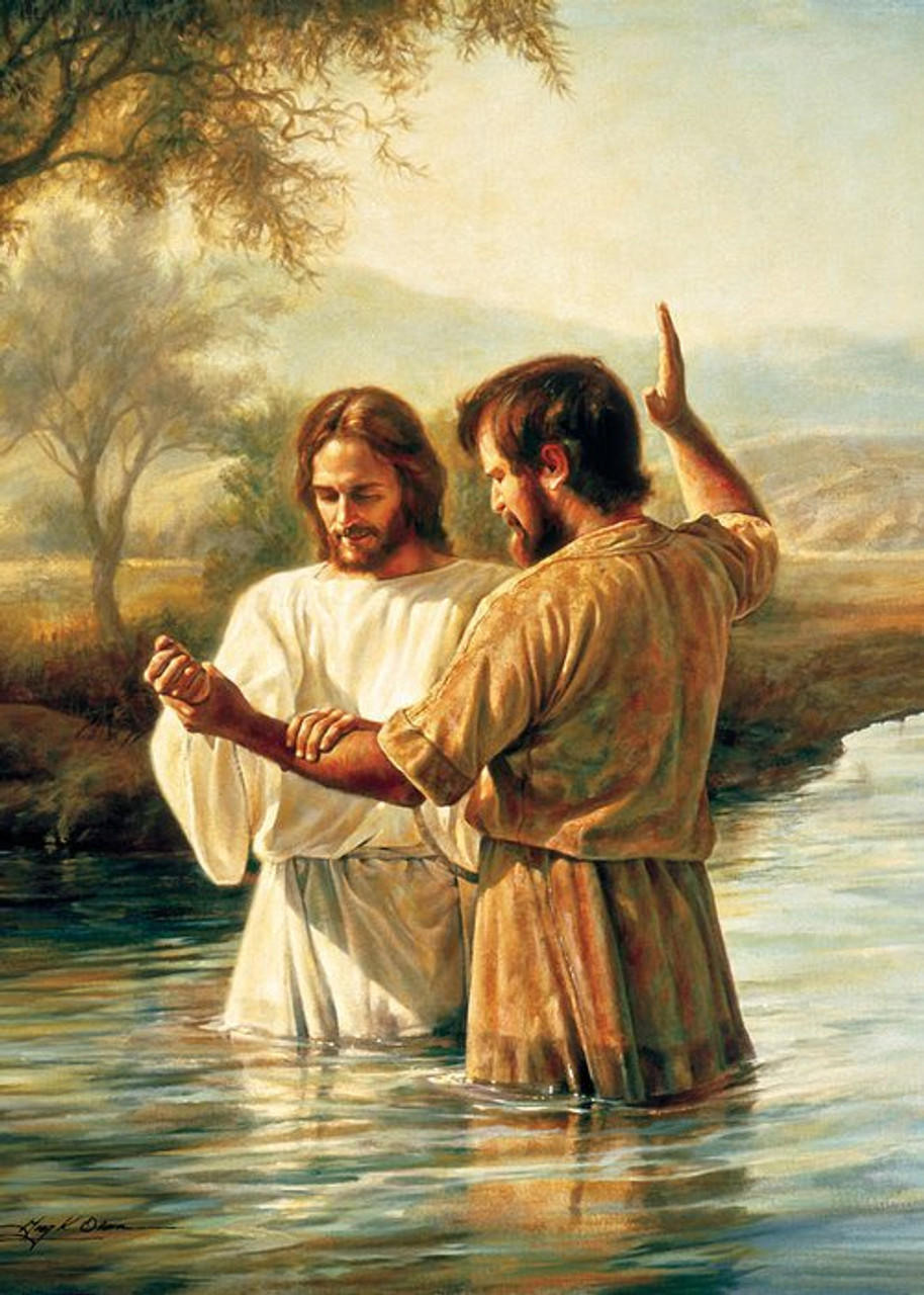 Baptism of Christ (Baptism Greeting Card)*