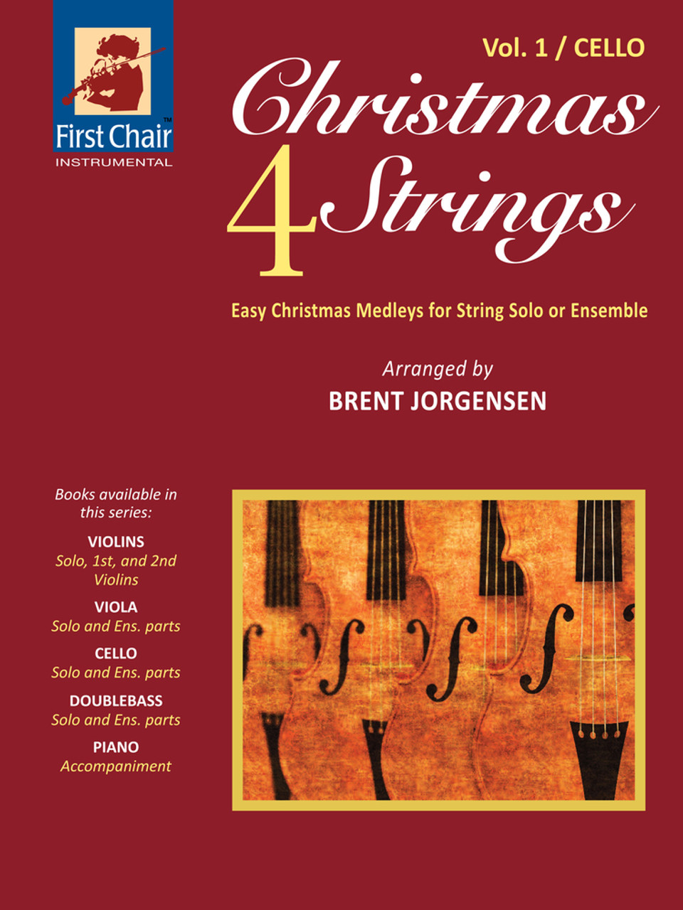 Christmas 4 Strings - Vol.1 - Cello (Paperback) *