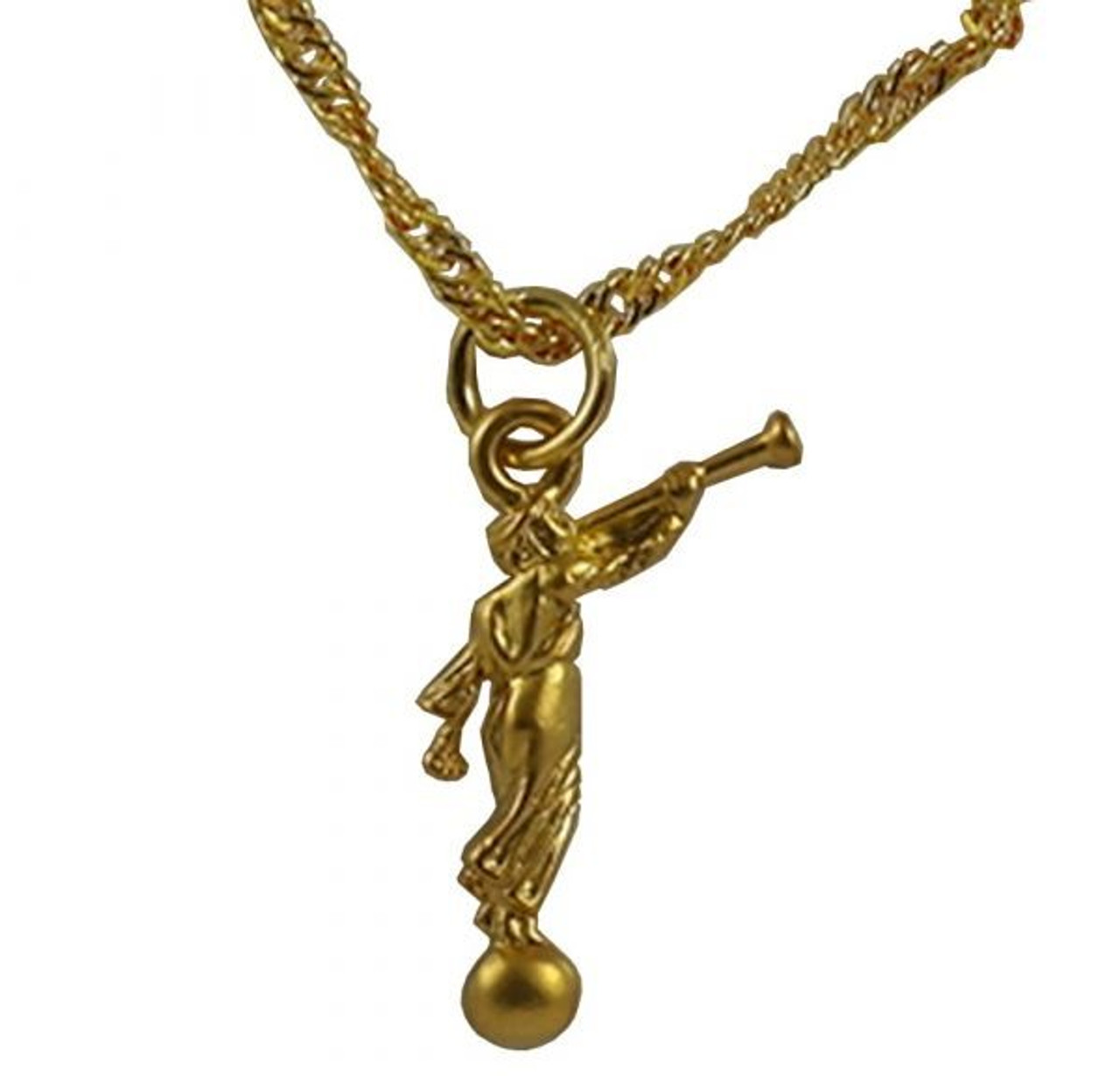Angel Moroni Gold Necklace *