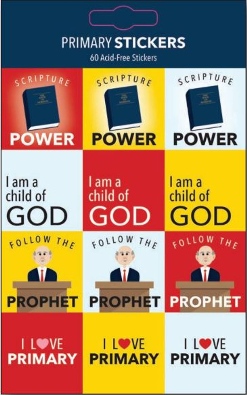 I am a Child of God Stickers (Pack of 60 x 1") *