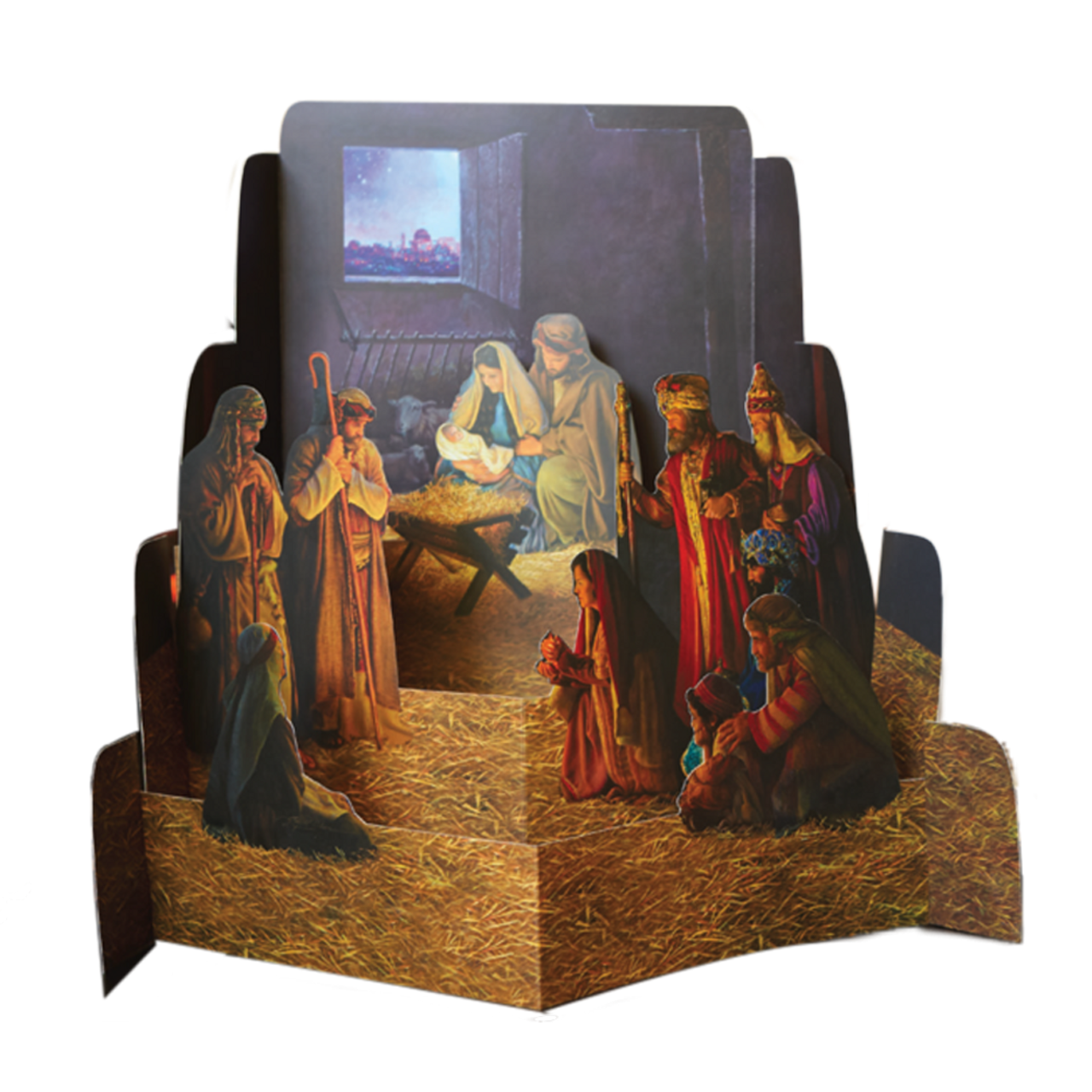 Nativity Diorama (Large or Small) Choose Size in Options*