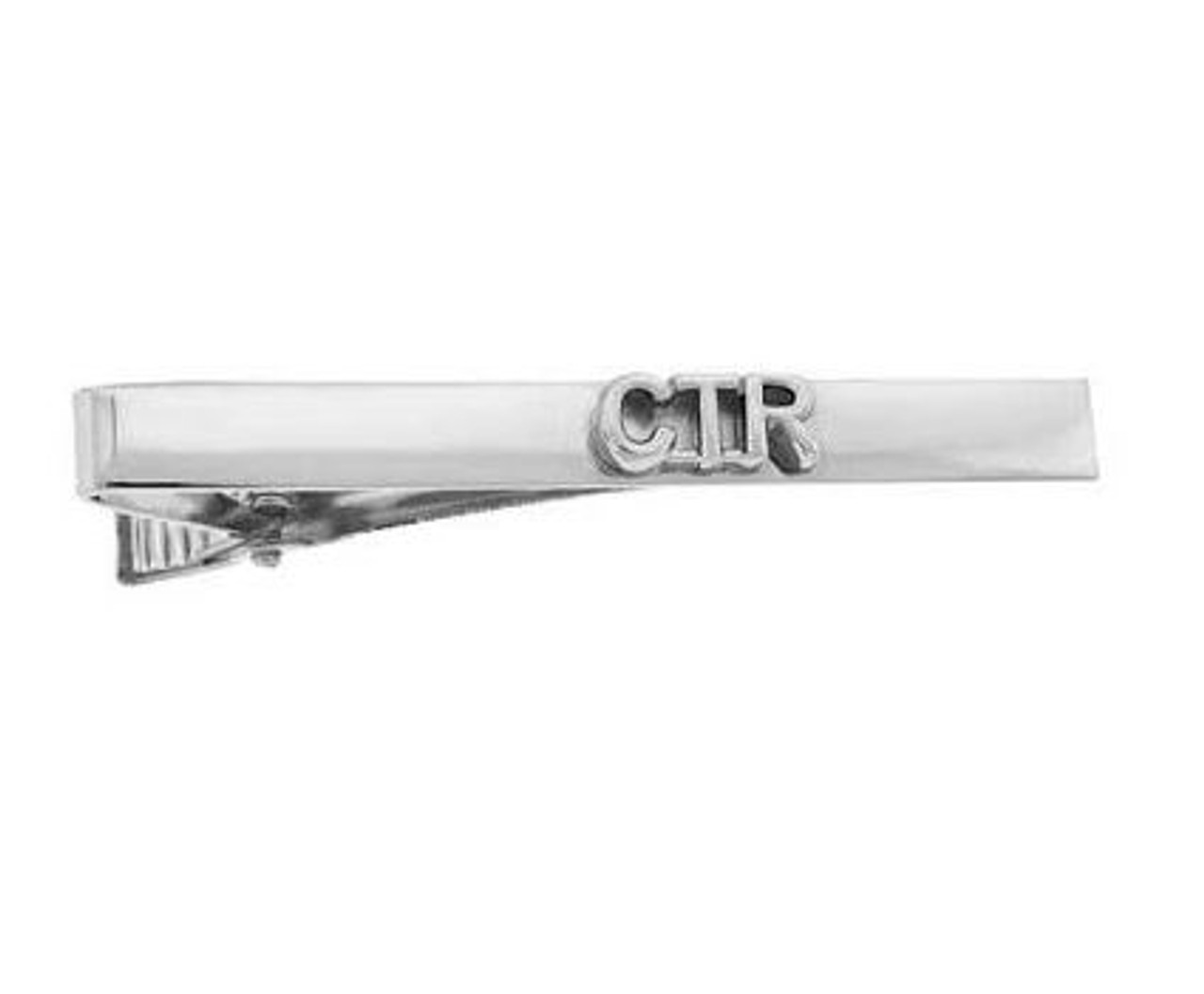 Raised CTR (Silver Plated Tie Bar)