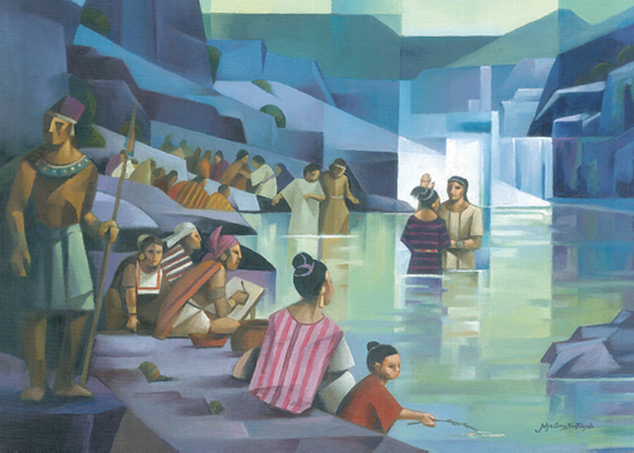 The Waters of Mormon Print (Select size for pricing)*