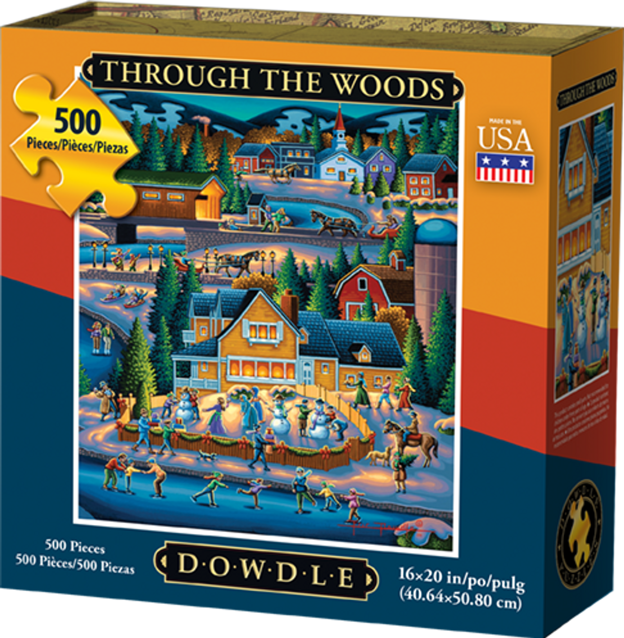 Through the Woods Puzzle (500 Pieces) 