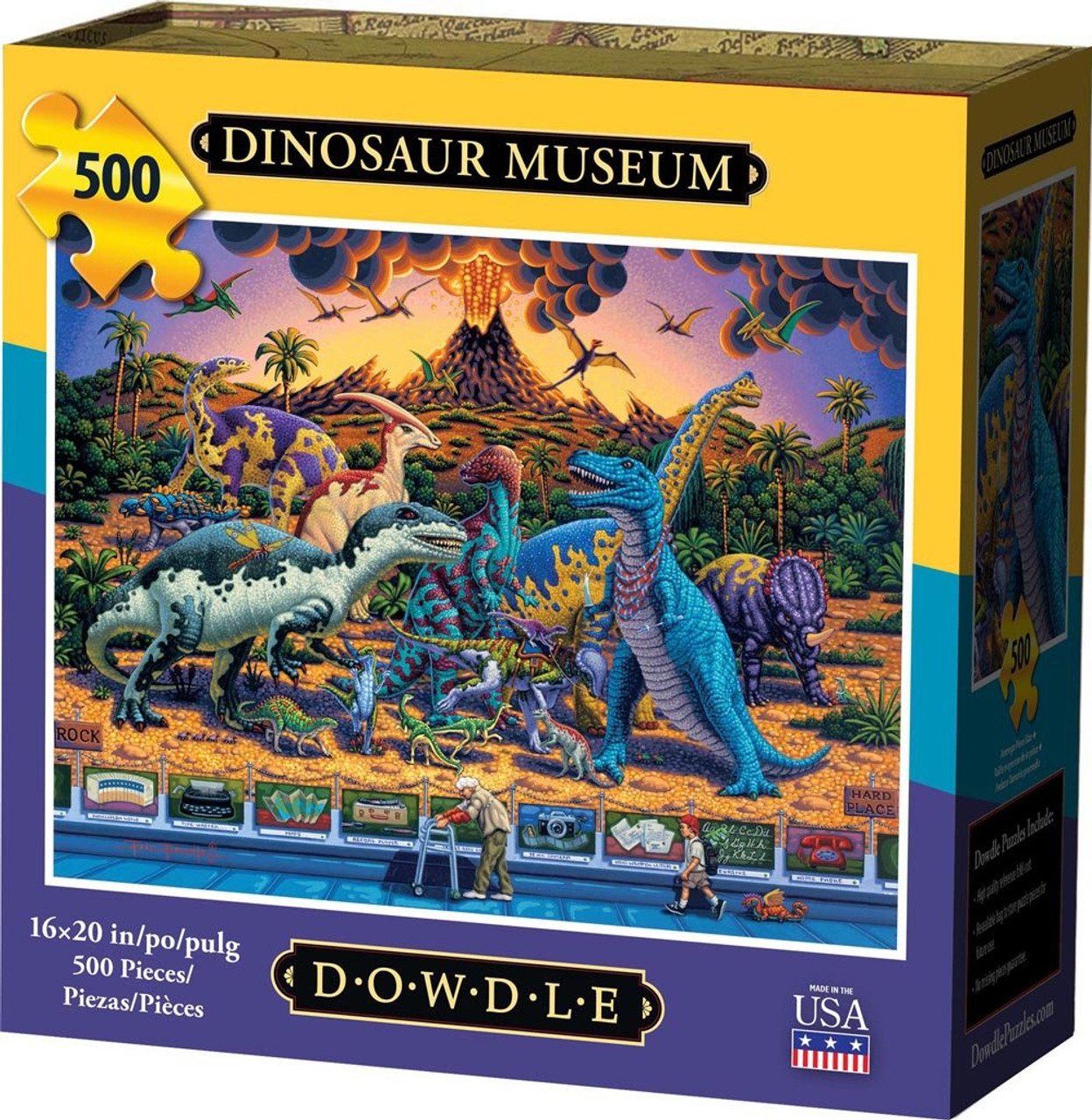 Dinosaur Museum  Puzzle (500 Pieces) 