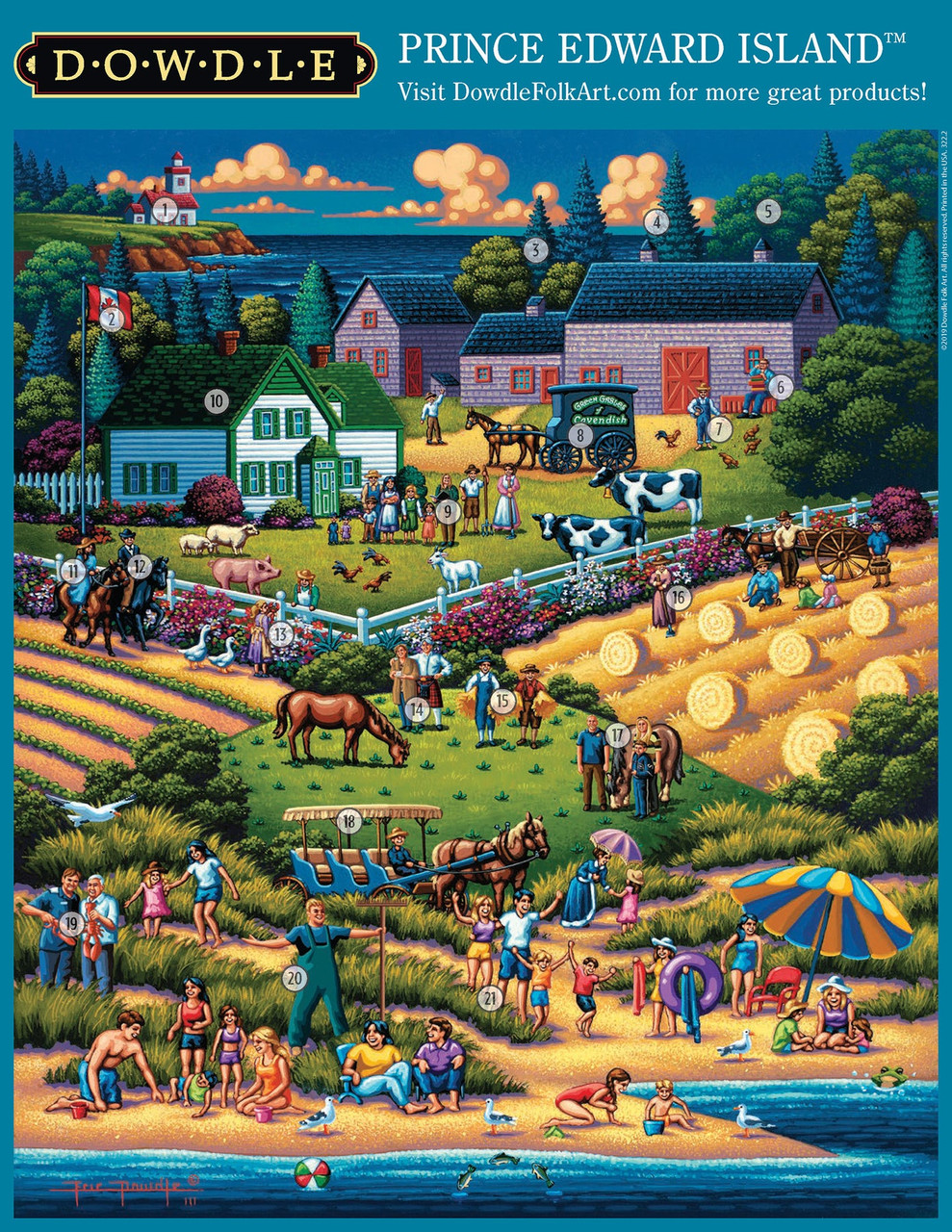 Prince Edward Island Puzzle (1000 Pieces)
