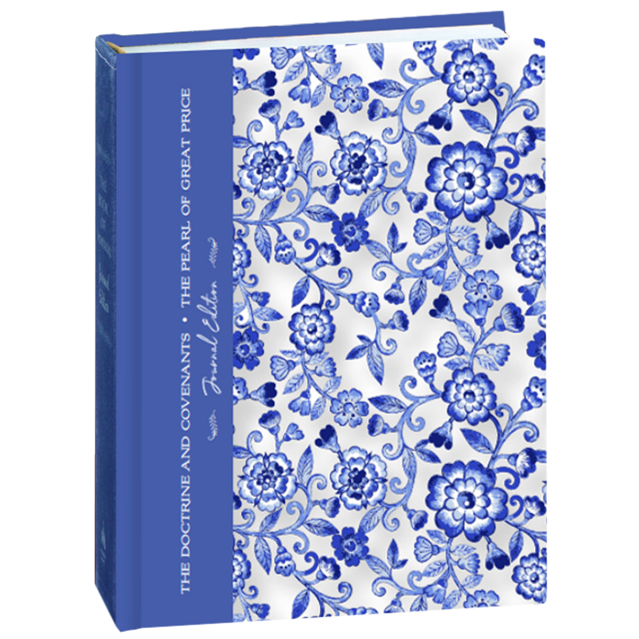 The Doctrine & Covenants and Pearl of Great Price Journal Edition Blue Floral (Hardcover)*