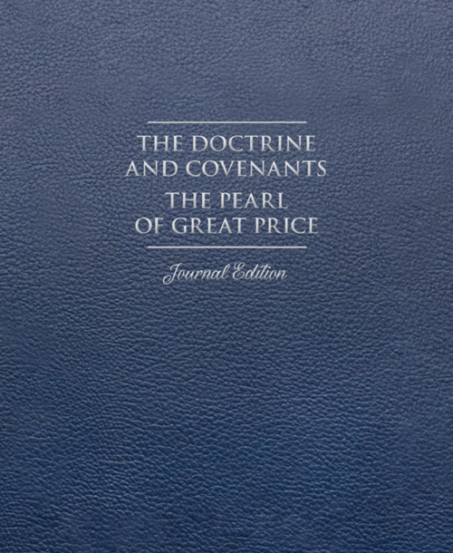 The Doctrine and Covenants and Pearl of Great Price, Journal Edition, Faux Leather Unlined (No Index)