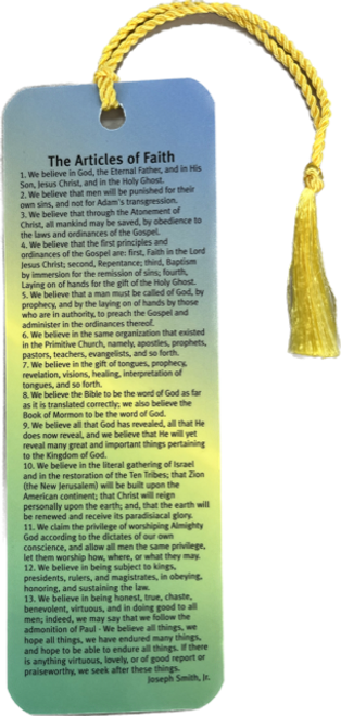 Articles of Faith (Bookmark) While supplies last*