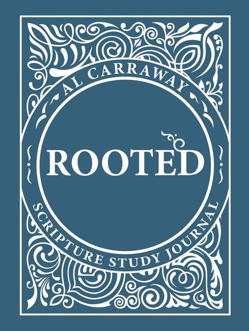  Rooted, Scripture Study Journal Spiral Bound Bue (Paperback)