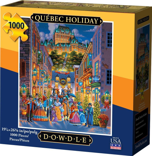 Quebec  Holiday Puzzle (1000 Pieces)