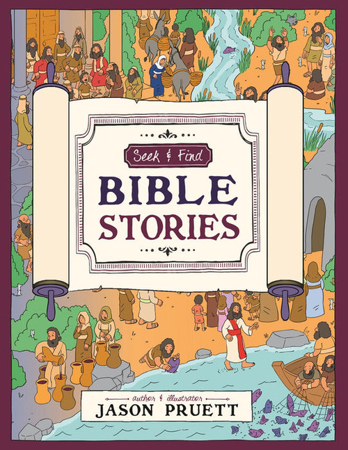 Seek and Find Bible Stories (Hardback)