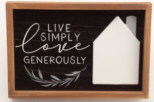 Live Simply (Wall Decor 8") While Supplies Last*