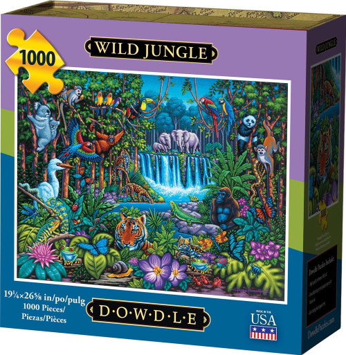 Wild Jungle Puzzle (1000 Pieces)