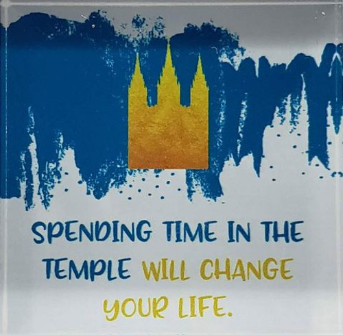 Spending Time In the Temple (Magnet)