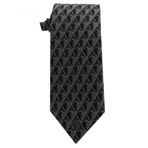 CTR Black and Silver Men`s Tie ages 14 +