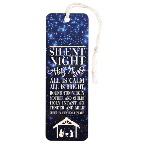 Silent Night (Bookmark with Tassel)
