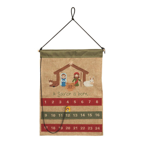 A Savior is Born (Fabric Advent Calendar)*