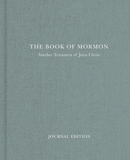 The Book of Mormon Journal Edition Sage (Hardcover)*