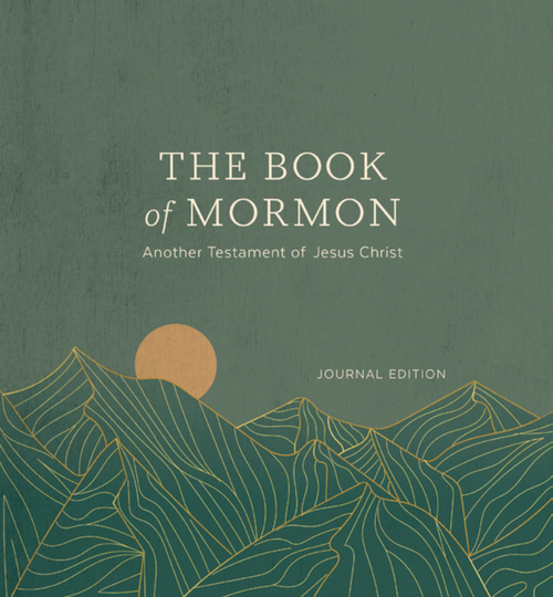 The Book of Mormon Journal Edition Geo Metric Mountains  (Paperback)*