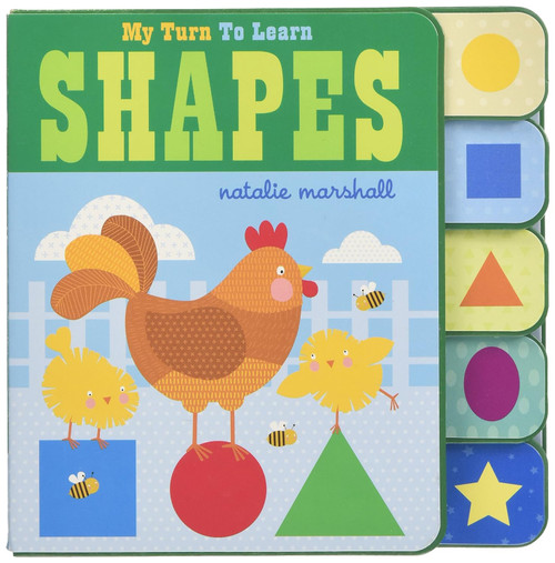 My Turn to Learn Shapes (Board Book) While Supplies Last*