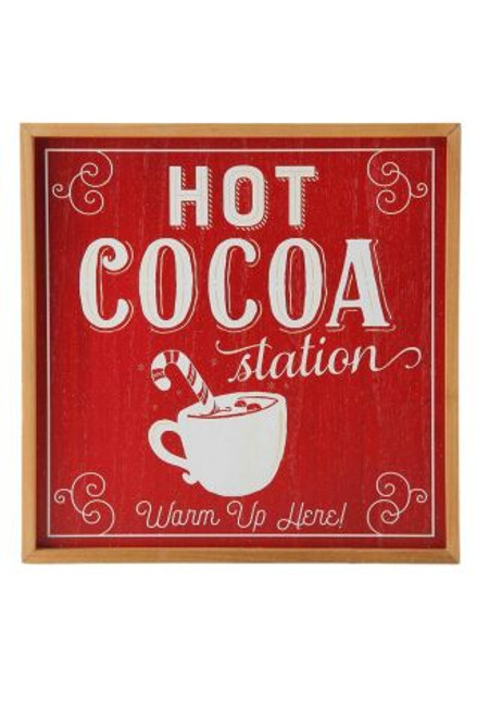 Hot Cocoa Station (Winter Wall Decor) While supplies last*