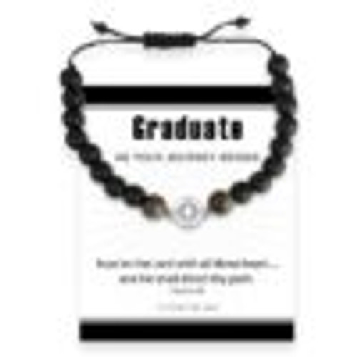 Trust In The Lord Compass Graduation Bracelet