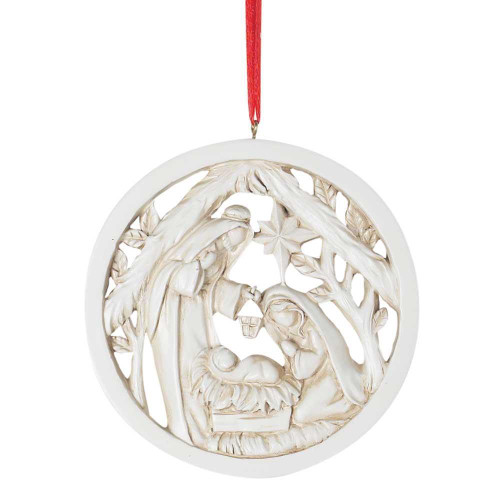 Resin Holy Family Ornament (Small Ornament) While supplies last*