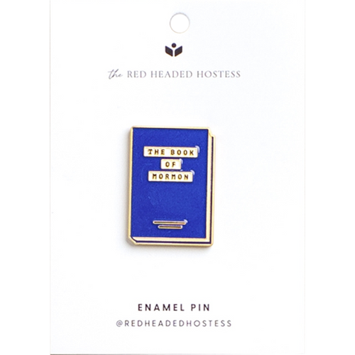 Book of Mormon Enamel Pin Book of Mormon Enamel Pin