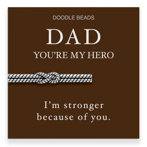 Tie Clip Dad You're My Hero